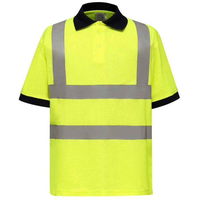 Hi Viz Yellow Polo