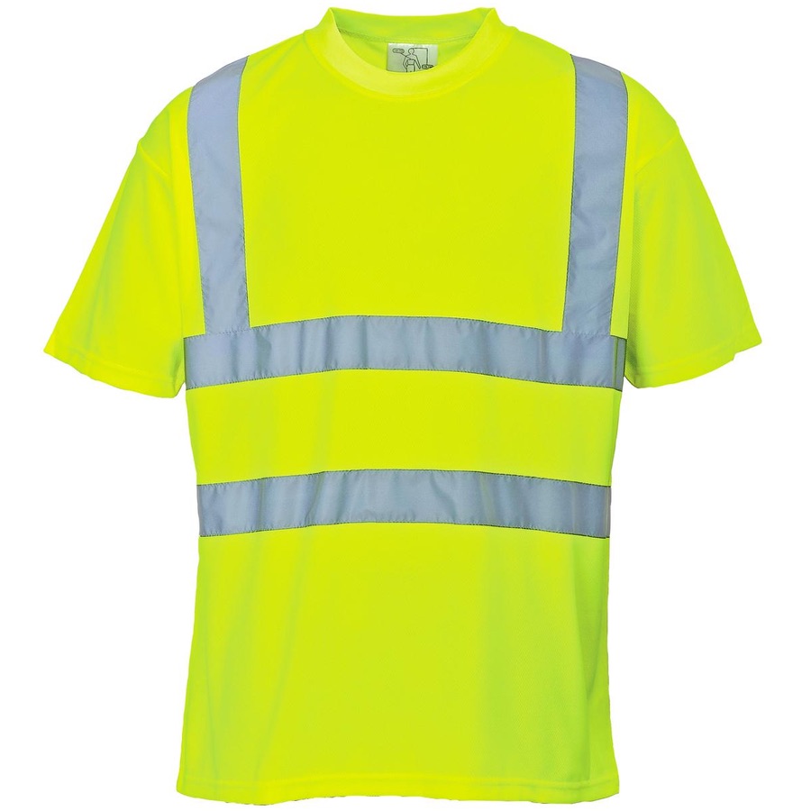 Hi Viz Yellow Tee