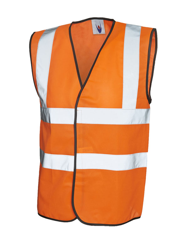 Hi Viz Orange Safety Vest