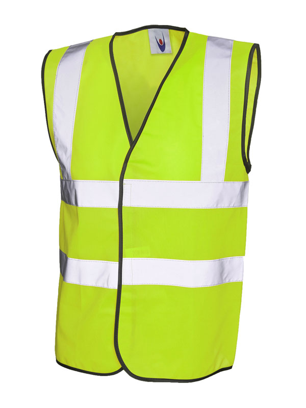 Hi Viz Yellow Safety Vest