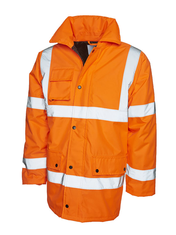 Hi Viz Traffic Jackets, premium brands, Portwest, Uneek etc - clearance stock