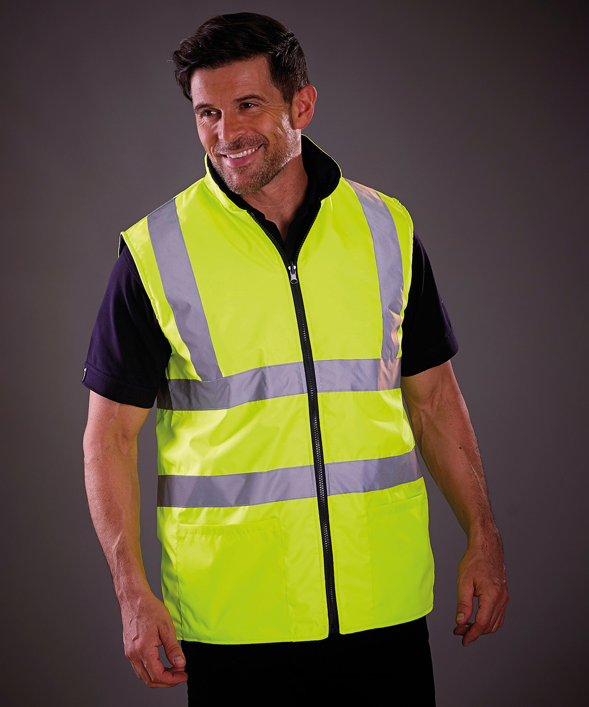 Hi Viz Bodywarmers, premium brands, Portwest, Uneek etc - clearance stock